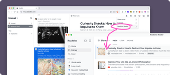 Thumbnail of Sending Articles from Feedbin to Readwise Reader - Daniel Wentsch