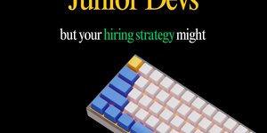 Thumbnail of AI Won't Kill Junior Devs - But Your Hiring Strategy Might