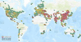 Thumbnail of Air Pollution in World: Real-time Air Quality Index Visual Map