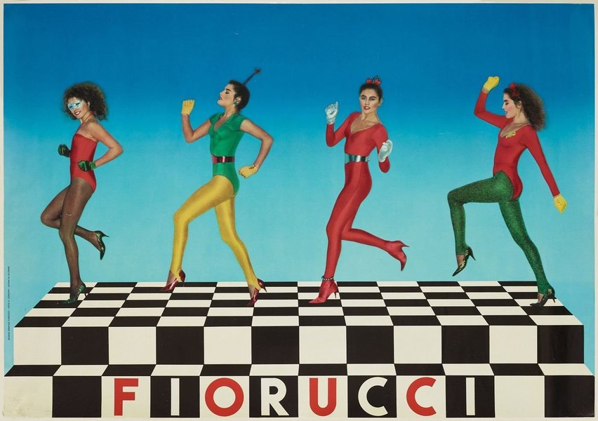 Thumbnail of An upload by Alessandro Byther on Coroflot: to the project Fiorucci Galleria Passarella Milano
