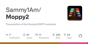 Thumbnail of GitHub - Sammy1Am/Moppy2: The evolution of the Musical flOPPY controller