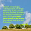 Cover of John 10:7-10 So Jesus again said to them, “Truly, truly, I say to you, I am the door of the sheep. All who came before me are thieves and robbers,...