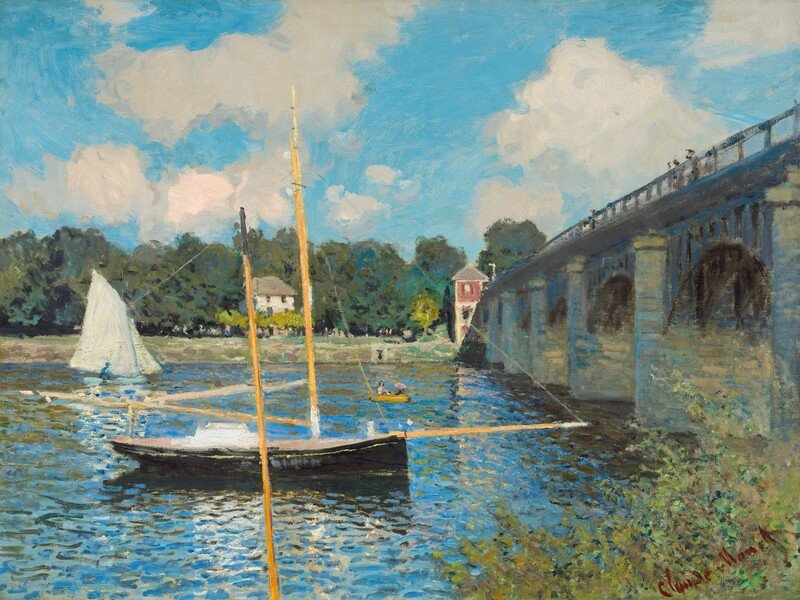 Thumbnail of The Bridge at Argenteuil by Claude Monet