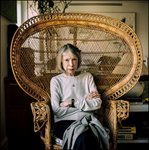 Thumbnail of American essayist Joan Didion, New York City, 17th March 2006.