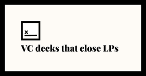 Thumbnail of VC fund decks that close LPs