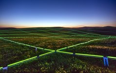 Thumbnail of Stuart Williams ART - “Luminous Earth Grid”