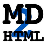 Thumbnail of Free Markdown to HTML Converter