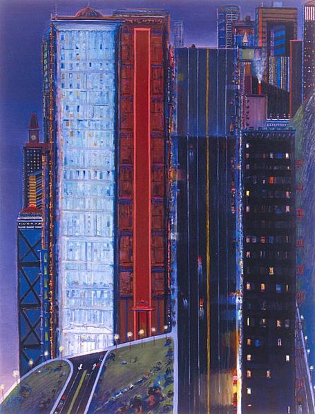 Thumbnail of wayne thiebaud buildings - Google Search
