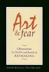 Cover of Art & Fear: Observations On the Perils (and Rewards) of Artmaking