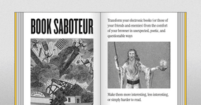 Thumbnail of Book Saboteur