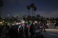 Thumbnail of Police Clear Protesters in Seattle, Las Vegas and L.A.