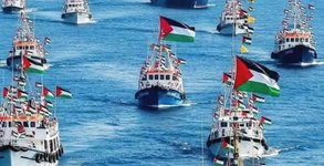 Thumbnail of On the Global Sumud Flotilla.