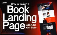 Thumbnail of How to Design a Book Landing Page to Boost Your Sales | Studio 1 Design
