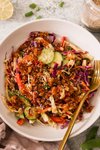 Thumbnail of Crispy Rice Salad with Peanut Sesame Dressing (Nam Khao-Inspired)