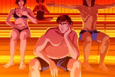 Thumbnail of Schvitzing at the Sauna like a Sucker