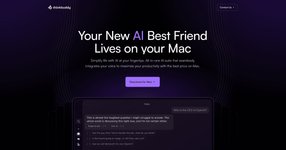 Thumbnail of Thinkbuddy - A MacOS Interface of AI