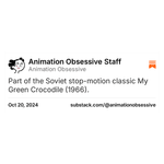 Thumbnail of Animation Obsessive Staff on Substack