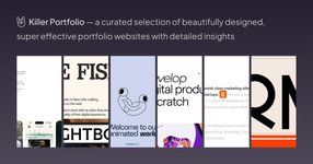 Thumbnail of Portfolio Website Showcase | Killer Portfolio