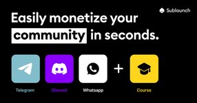 Thumbnail of Sublaunch - Monetize your community in seconds.