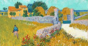 Thumbnail of Farmhouse in Provence by Vincent van Gogh