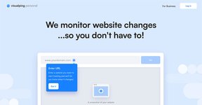 Thumbnail of Visualping: #1 Website change detection, monitoring and alerts