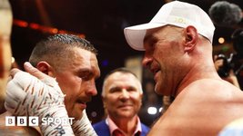 Thumbnail of Tyson Fury vs Oleksandr Usyk: Ukrainian becomes undisputed heavyweight champion