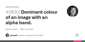Thumbnail of Dominant colour of an image with an alpha band. · libvips libvips · Discussion #3692