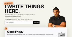 Thumbnail of Shaan's blog