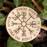 Thumbnail of Vegvisir Wayfinder Coin - Bronze