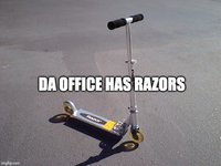 Thumbnail of michael scott's razor