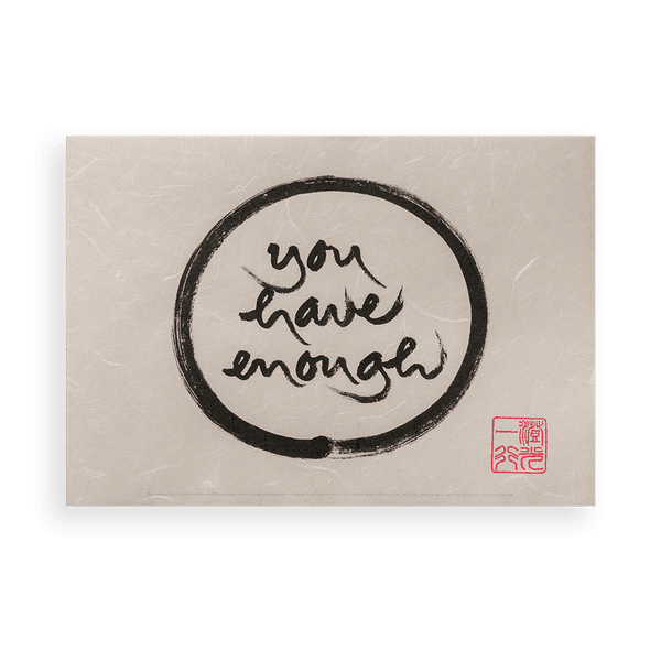 Thumbnail of You Have Enough - Calligraphy – Parallax Press