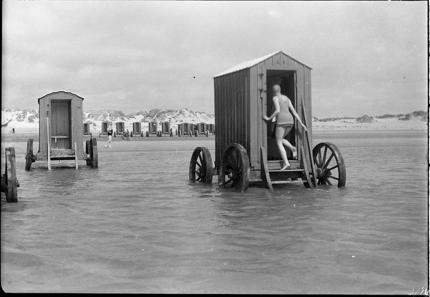 Thumbnail of bathing machines - Google Search