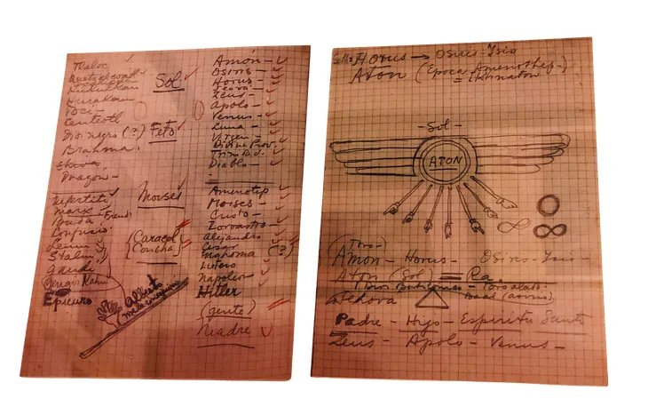 Thumbnail of Frida Kahlo's Notes from Casa Azul's Archives