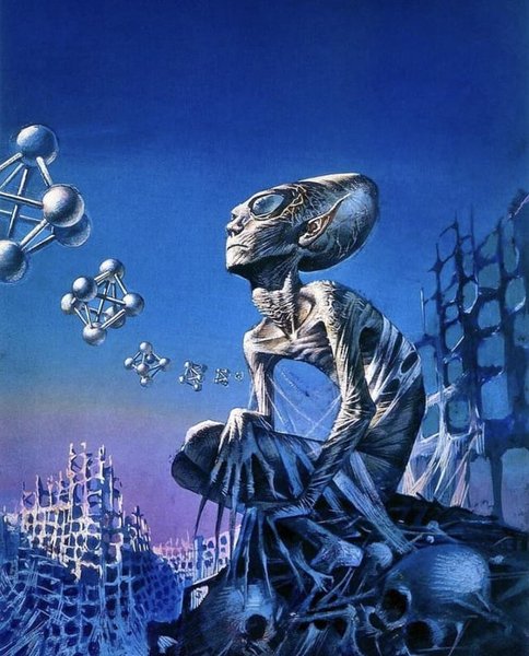 Thumbnail of paintings by British illustrator Bruce Pennington