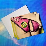 Thumbnail of Deadstock Rabanne & Rabanne 'Kiss It It's Irish' Ass Blank Cards s/2