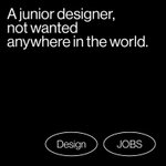 Thumbnail of Junior designers are not needed anymore. | Augustinas Paukste