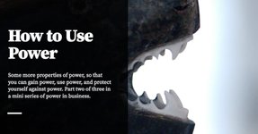 Thumbnail of How to Use Power