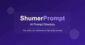 Thumbnail of ShumerPrompt | Best AI Prompt Library