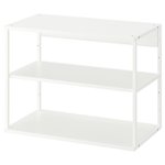 Thumbnail of PLATSA open element met planken, wit, 80x40x60 cm - IKEA België