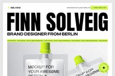 Thumbnail of Solveig - Free Cloneable Portfolio Template - Webflow
