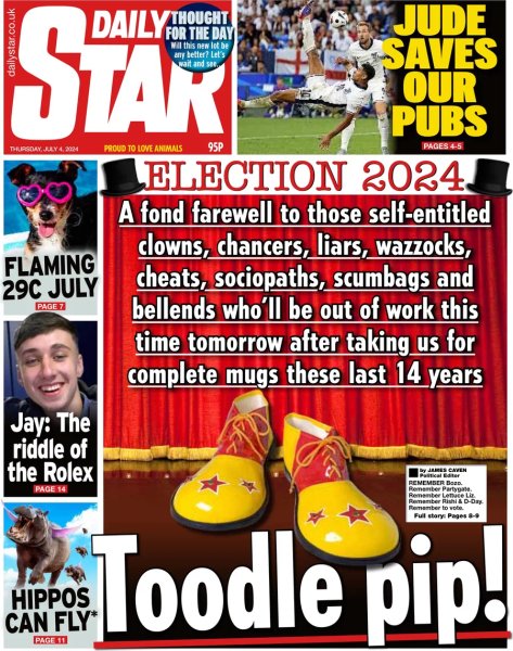 Thumbnail of Today's Front Pages | Newspaper Headlines