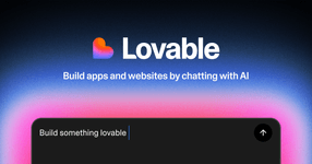 Thumbnail of Lovable - Build for the web 20x faster