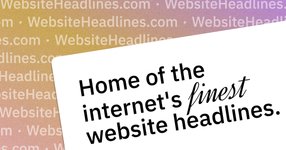 Thumbnail of Website Headlines (dotcom)