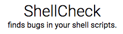 Thumbnail of ShellCheck – shell script analysis tool