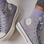 Thumbnail of Converse Chuck Taylor All Star Lift Cozy Utility Women's Suede Platform Sneakers