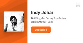 Thumbnail of Indy Johar | Substack